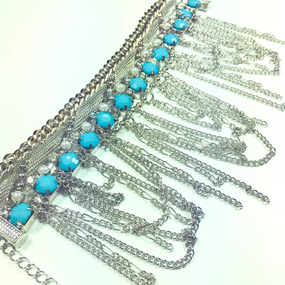 New turquoise look bracelet
